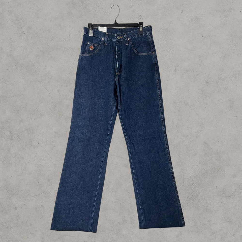 Wrangler 20X Mens Relaxed Fit Jeans Dark Wash Denim 30x38 NWT Y2K